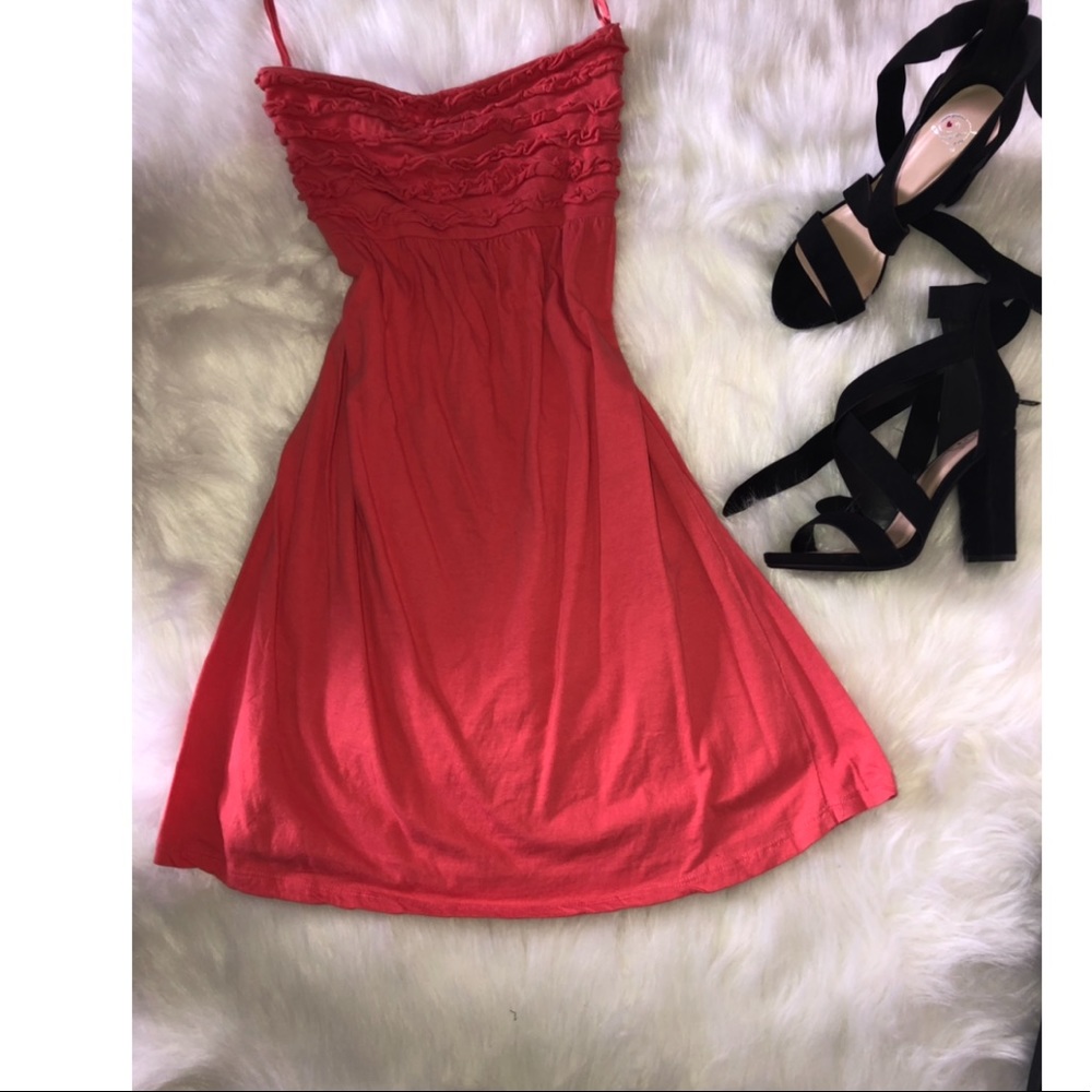 Pink beach dress